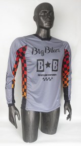 Jersey Caballero Gris Frente